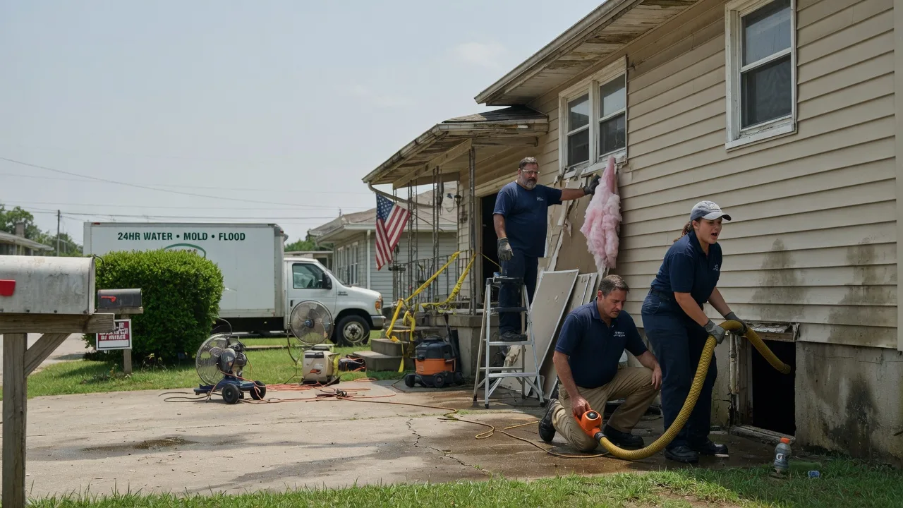 Water Damage Repair in West College Corner, IN near me